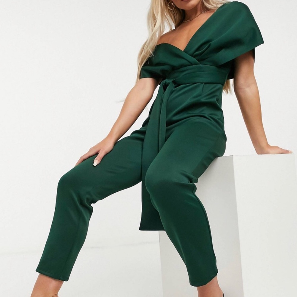 ASOS curve NWOT Fallen Drop Shoulder Jumpsuit